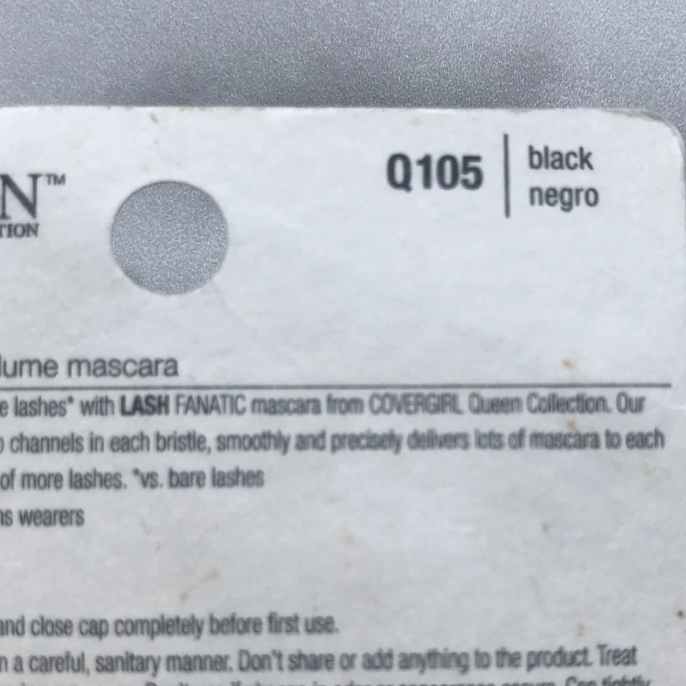 Covergirl Queen Q105 Black Lash Fanatic Mascara